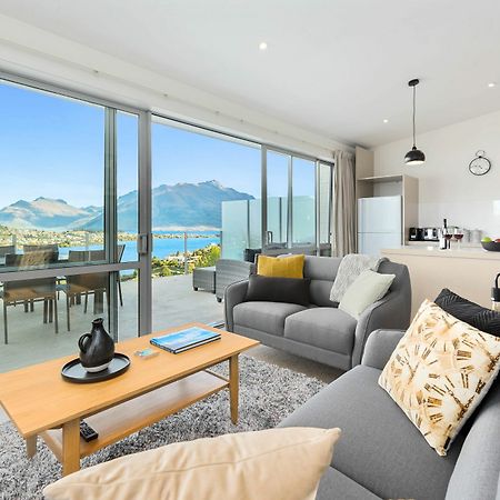 Contemporary Hilltop Abode Queenstown Exterior foto